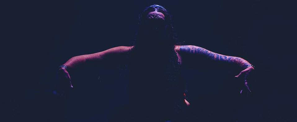 shannon burla dancer dramatic pose arms open